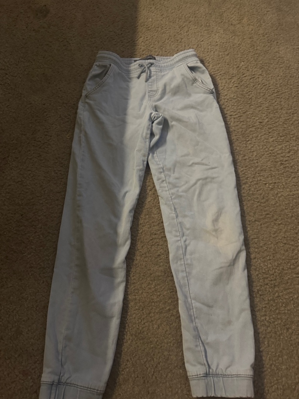 Primark Light Blue Kids Jogger Bottoms